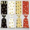 50Pcs Christmas Candy Bags Christmas Decorations Santa Gift Bag Navidad Xmas Gift Bags Christmas Cookies Packaging Bag