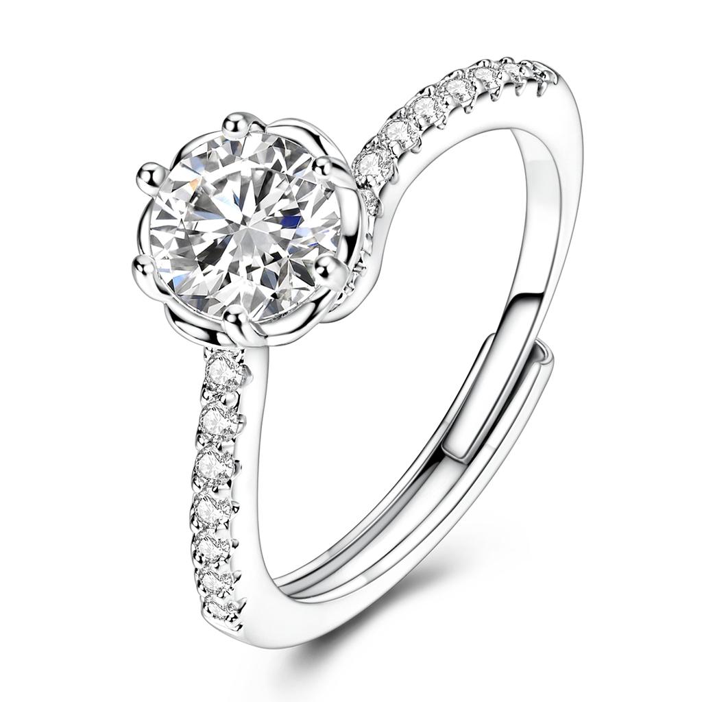925 Silver Open Ring Gold Color Rotate Star Wing Ring For Men Woman Trendy Styles Yoof Gift Fahsion Jewelry