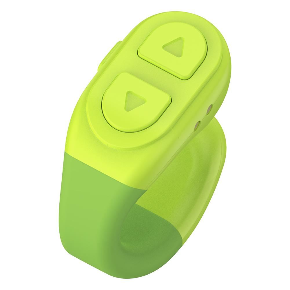 For TikTok Scrolling Ring Remote Page Turner Clicker Kindle App Camera Remote Bluetooth-Compatible for IPhone Ipad Android Phone