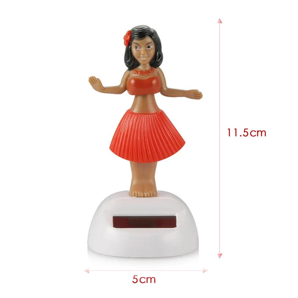 Car Ornament Solar Powered Dancing Shaking Head Cartoon Unicorn Doll Automobile Auto Dashboard Decoration Cute Car Accessories