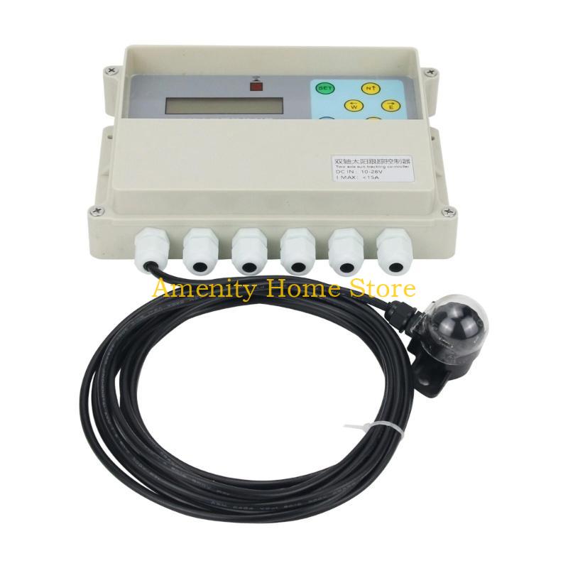 

F26C Практичный контроллер солнечной панели 12В/24В с двойным USB-портом и интеллектуальной зарядкой для энтузиастов и домашнего использования