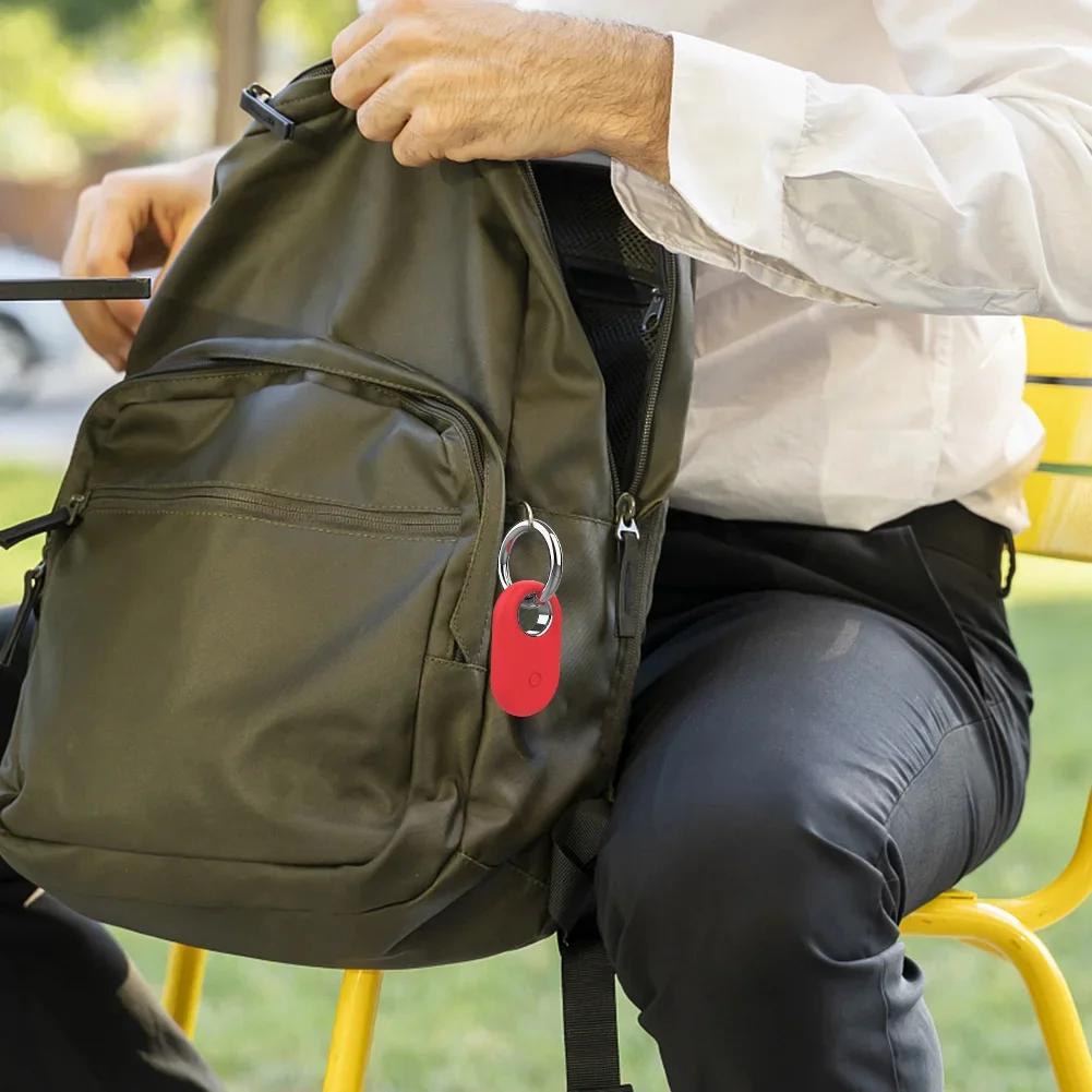 Für Samsung Galaxy SmartTag 2 Locator Tracker Hülle Schlüsselanhänger Kratzfeste Schutzhülle für Smart Tag Tracker Halter