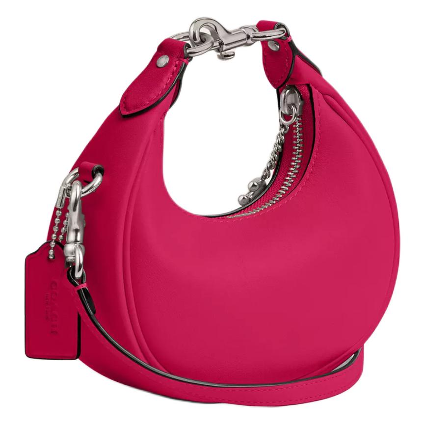 Coach Jonie 15 Top Zip Closure Glove Tanned Leather Mini Shoulder Crossbody Handbag Women Handbags Dragon-Fruit CR508-LHX1C