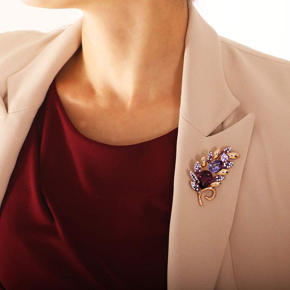 Broszka Devalier na starożytną rzadką Kishou 70 lat 77 lat ametystowa karta do pakowania z wiadomością prezent urodzinowy g140-t panie, świętowanie, świętowanie,