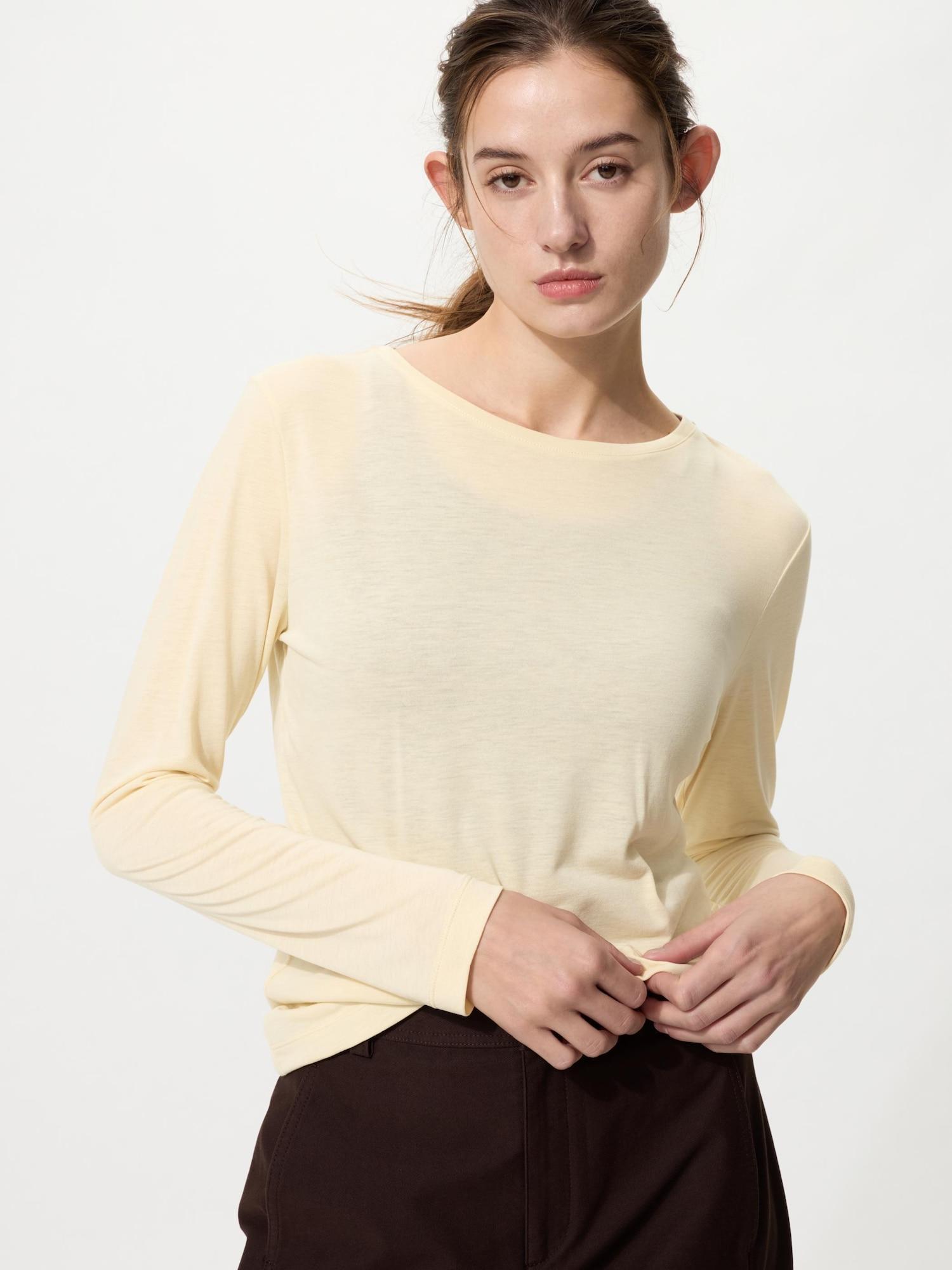 

Uniqlo Japan Sheer T 40 CREAM/3XL