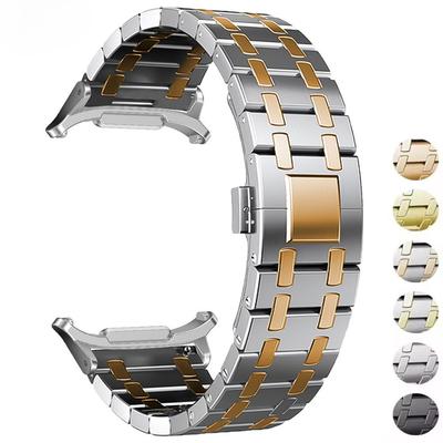 Luxury Titanium Band for Samsung Watch 7 Ultra 47mm Watchband Link Bracelet for Samsung Galaxy Ultra 7 47MM No Gaps Metal Strap
