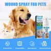 Spray Trattamento Cura Pelle Animali Sollievo Prurito per Pelli Sensibili Spray per Pulire Tagli Spray Riparazione Ferite Animali per Eruzioni Cutanee