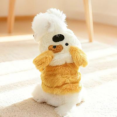 Pet Clothes Autumn and Winter Small Puppy Happy Dog Cat Warm and Comfortable Puppy Transformation Costume