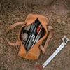 Tent Pegs Storage Bag Portable Ground Nail Tool Bag With Handle Large Capacity Handbag Washable Camping Utensils Organizer