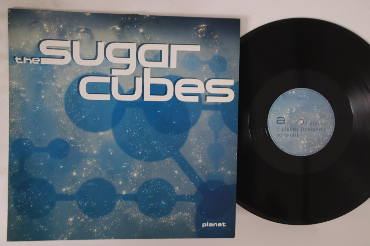 

12-дюймовая пластинка SUGARCUBES - Planet 32TP12 ONE LITTLE INDI 1990 UK Рок Б/У