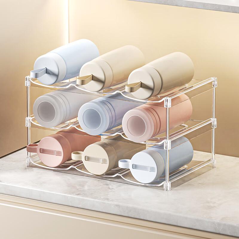 Transparenter Mehrschichtiger Desktop-Becherhalter