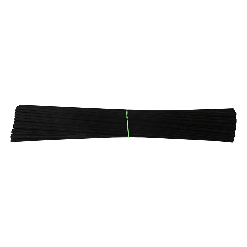 100Pcs 3mm*25cm Fiber Reed Diffuser Sticks Black/White/Wood color Volatile Rod Home Decoration