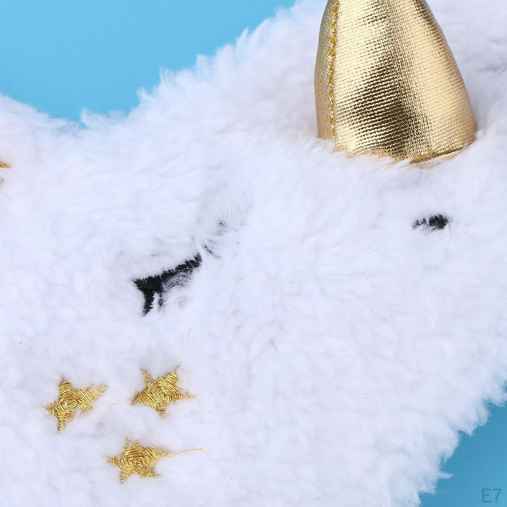 Cute Horn Plush Eye Women Kids