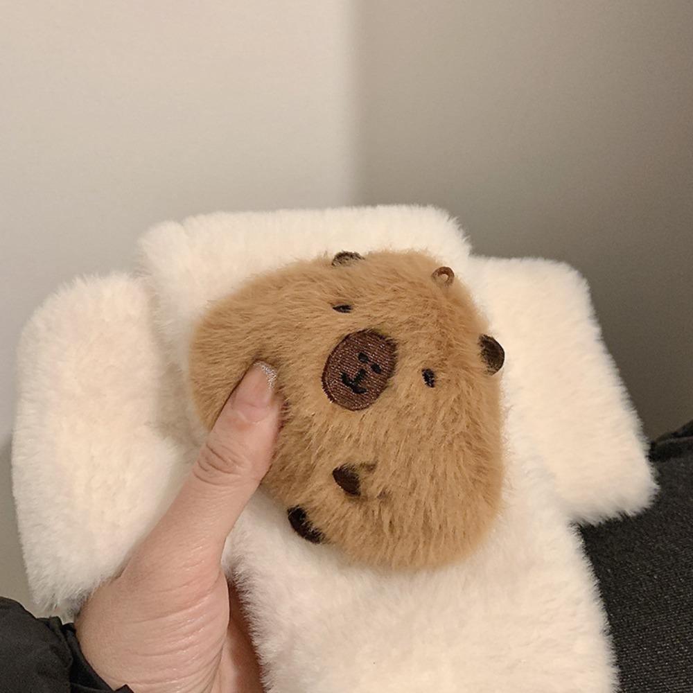 

Neck Warmer Capybara Thermal Neckerchief Cross Scarf Neck Cover Autumn Winter