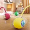Dog Toy Automatic Walking Ball Durable Self-Entertaining Pet Electric Smart Dog Teaser Toy Small Dog Jumping Ball