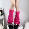 Thermal Flared Leg Warmer Acrylic Knit Winter Leg Sleeves Comfortable Accessory For Adults Kids