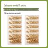 Cat Grass Hydroponic Kit: Wheatgrass Catnip Snacks for Hairball Relief