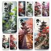 Phone Case For Xiaomi Redmi Note 13 12 5G 9S 9 8 10 11 Pro Plus 4G 9T 13C 12C 10C 9C 9A 7 Cover Ink and Wash Landscape Painting