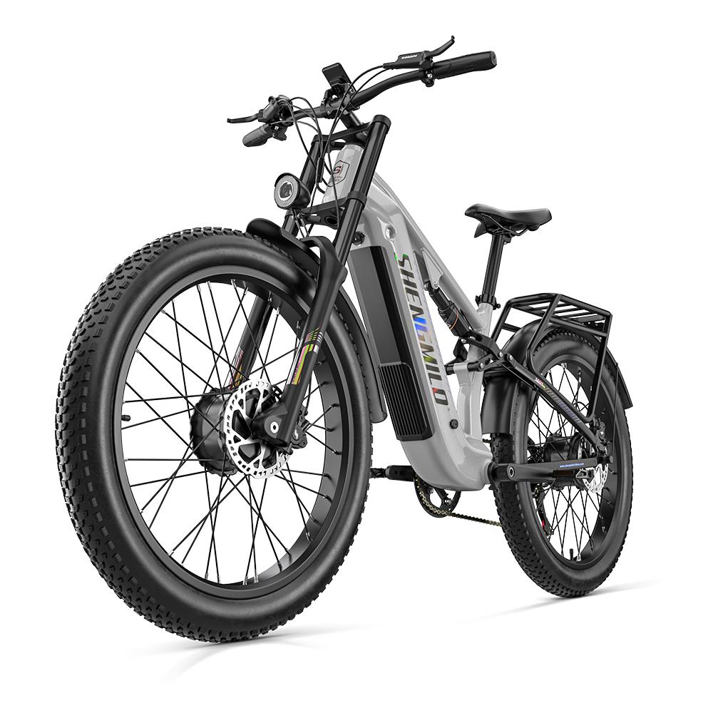 Shengmilo S600 Pro All-Terrain Electric Bicycle  48V25AH Battery 90KM Max Range 2*1000W Dual Motor 45KM/H Top Speed No ABE E-Bike