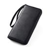 Pu Leather Wallet Long Design Phone Wallet Men'S Wallet Coin Purse For Office Travel Gift