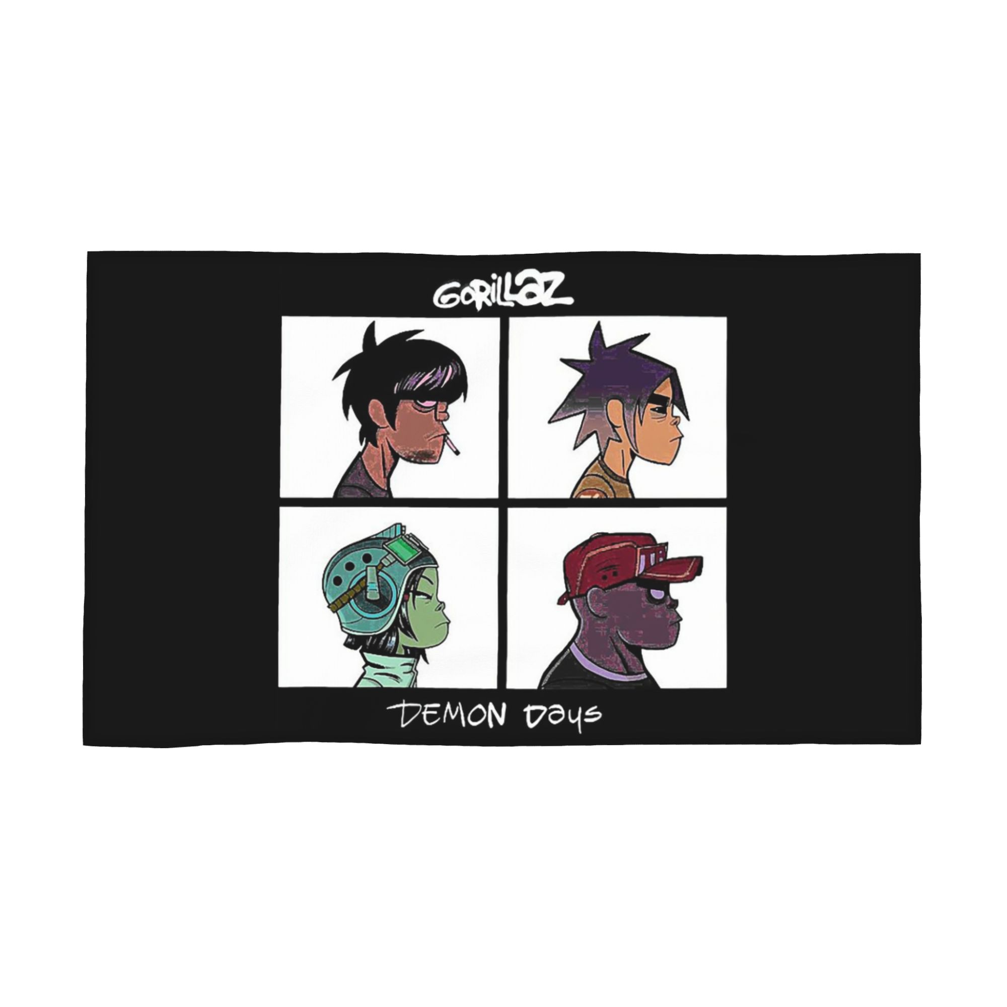 

Music Band Gorillaz Soft Face Towel Quick Dry Pool Bath Cotton Towels Absorbent Quick W40*H60(CM)