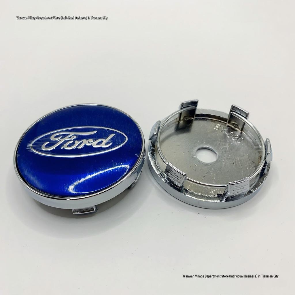 60mm Universal Ford Wheel Caps: Modified Plastic Car Logos