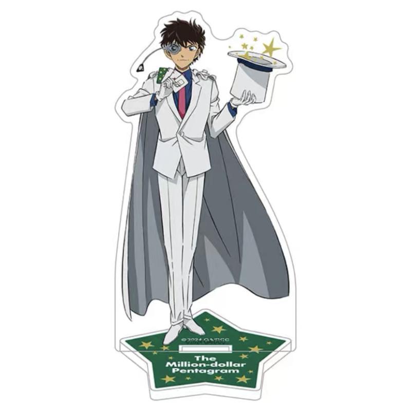 Detective Conan Anime Figure Acrylic Stand Cartoon Desk Decoration Cosplay Model Plate Small Desktop Toy Keychain Wedding Gift