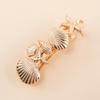 1pc Small Ocean Style Shell Starfish Cute Spring Clip Hairpin Headdress