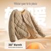 Jeep Men's Loose-fit Drop Shoulder Fleece-Lined Padded Jacket