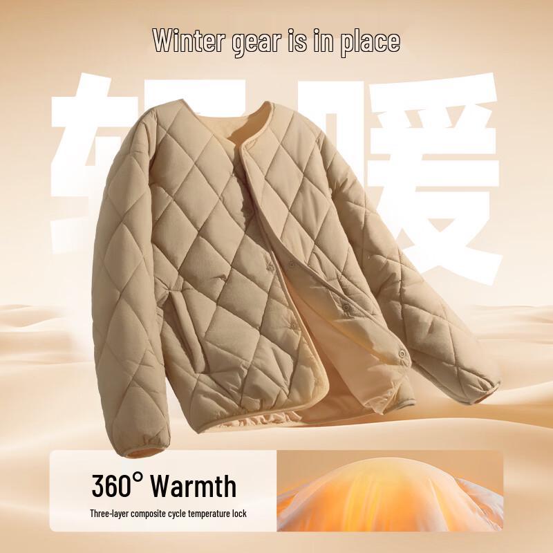 Jeep Men's Loose-fit Drop Shoulder Fleece-Lined Padded Jacket
