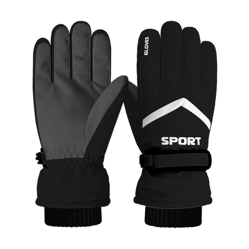 Gants d'hiver en polaire chaude: Gants de ski et de cyclisme à écran tactile pour hommes et femmes