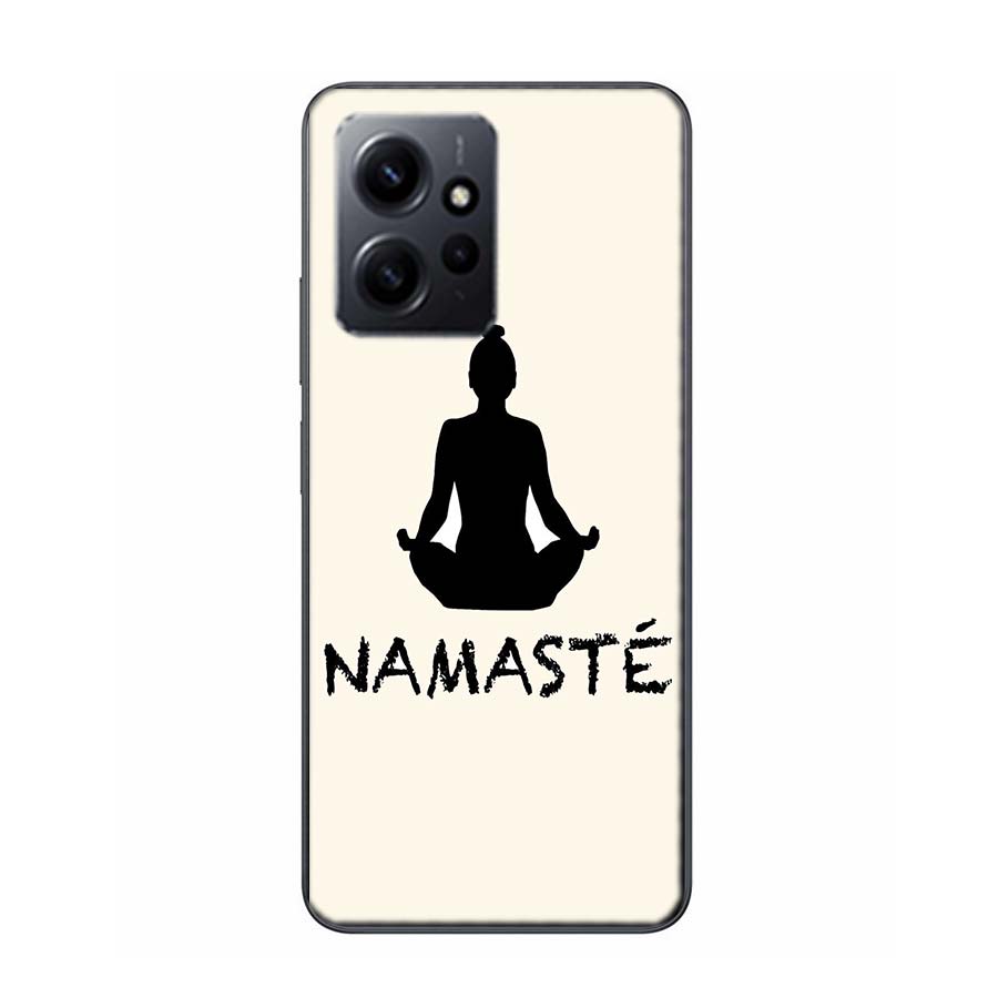 Hot Sell Yoga Namaste Phone Case For Redmi 12 13C 12C 15C 9 10 10C Note 13 Pro Plus 14 15 Pro 9T 9C 9A TPU Soft Cover Clear Cell