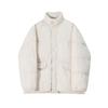 Abrigo de Algodón Grueso y Cálido de Invierno para Hombre con Cuello Alto, Estilo Coreano Suelto, Sencillo y de Alta Gama