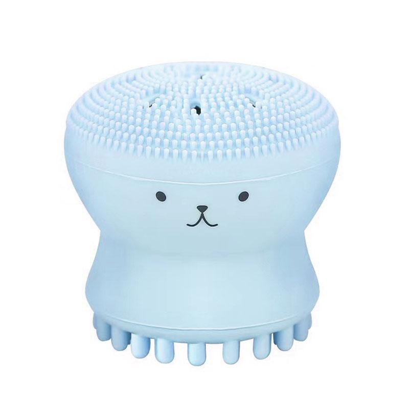 New Face Massage Brush Pore Cleaner Brush Silicone Face Scrubber Skin Care Brush Deep Cleaning Exfoliator Tool XJS02