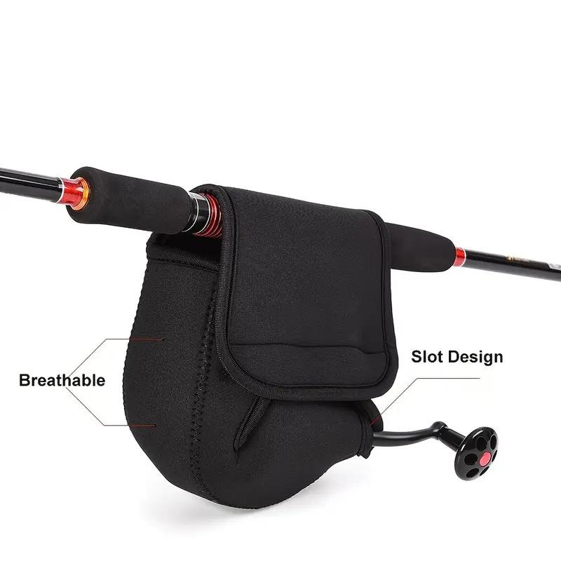 Fishing Reel Cover Protective Bag Water Resistant Soft Reel Case For Baitcasting Spinning Reel Storage