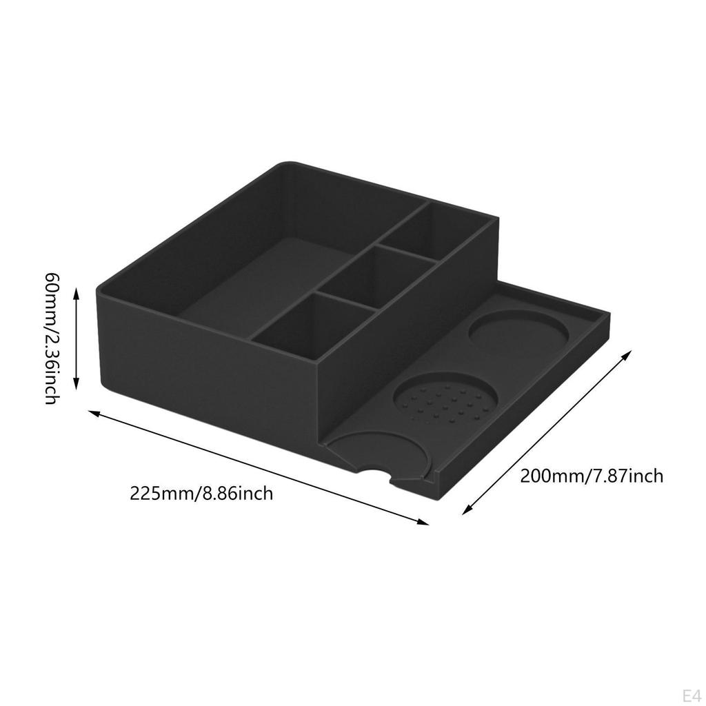 Stazione di Pressatura Espresso da Bar con Knock Box Facile da Pulire
