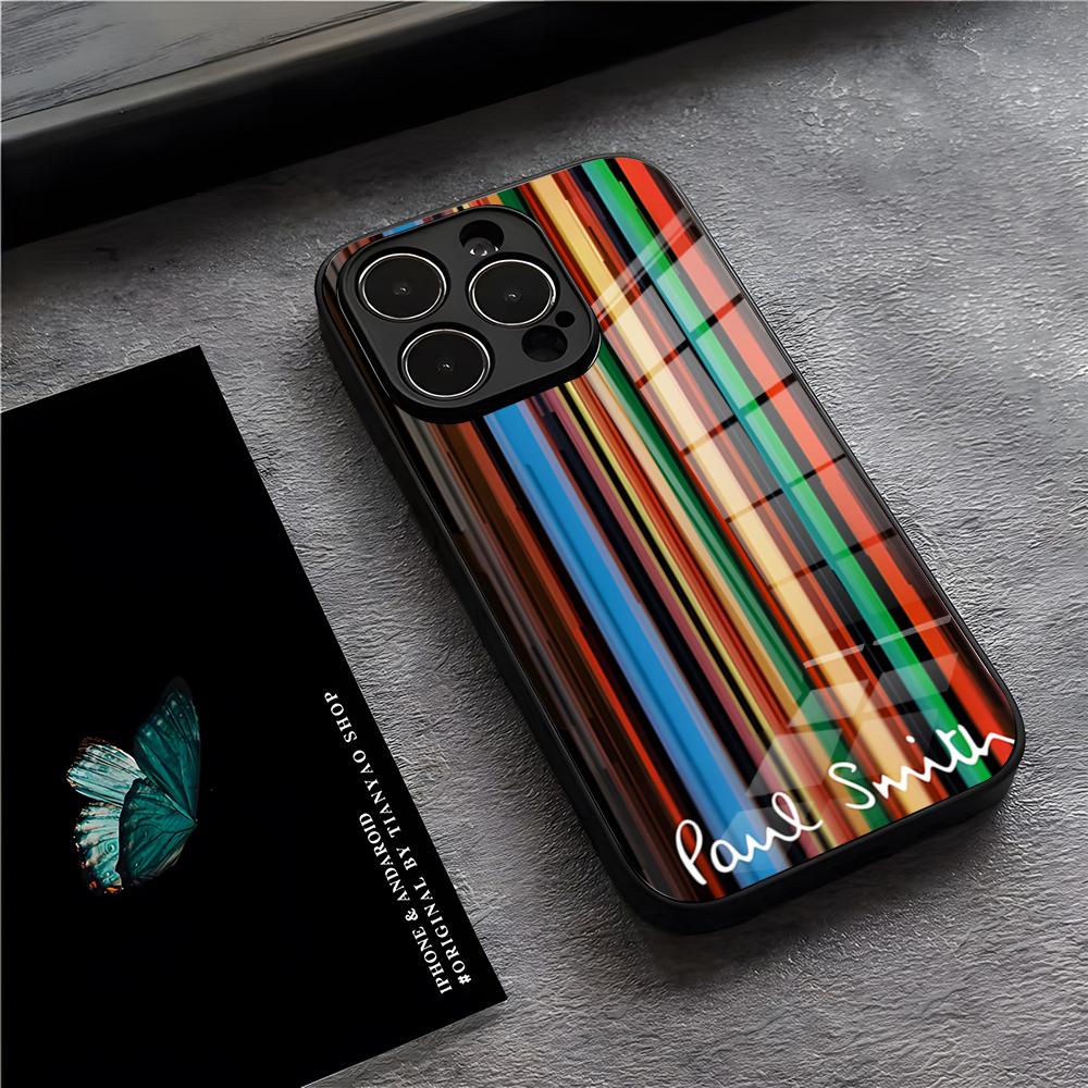 Fashion S-Smith Paul Art Phone Case For IPhone 17 Pro Max 15 Pro 16 14 Plus 12 13 Mini 11 Pro Shockproof Glass Cover