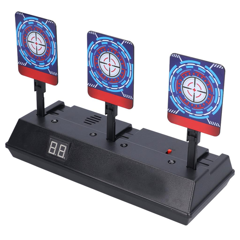 Bersaglio Elettrico Punteggio Reset Automatico Flash Suono LED Attira l'Attenzione dei Bambini Giocattolo Bersaglio Elettrico