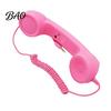 Smartphone Accessory Vintage Telephone Receiver for Cell Phone, 3.5mm Type-C Wired Universal Handset Retro Phone Handset, Handheld Ergonomic