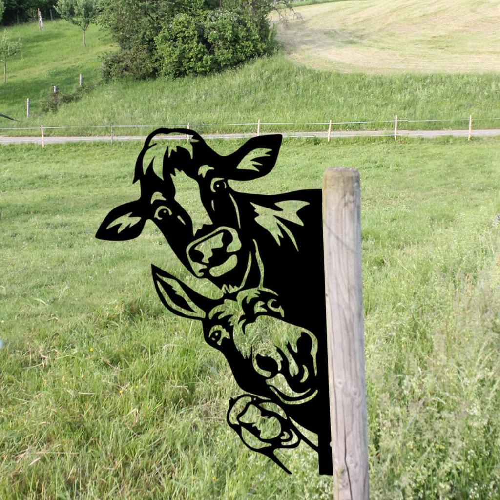 Outdoor Silhouette Ornament,Home Animal Decor For Yard Garden Patio Lawns