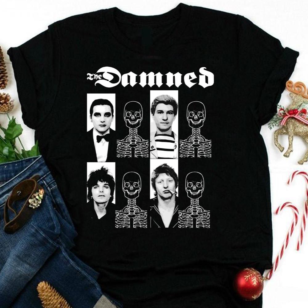 

The Damned Band member S-234XL Black Unisex Shirt Unisex T-Shirt XL