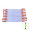 Foldable Floating Water Hammock with Inflator Float Lounger Inflatable Pool Mat Floating Bed Chair Swimming Air Mattress Pool