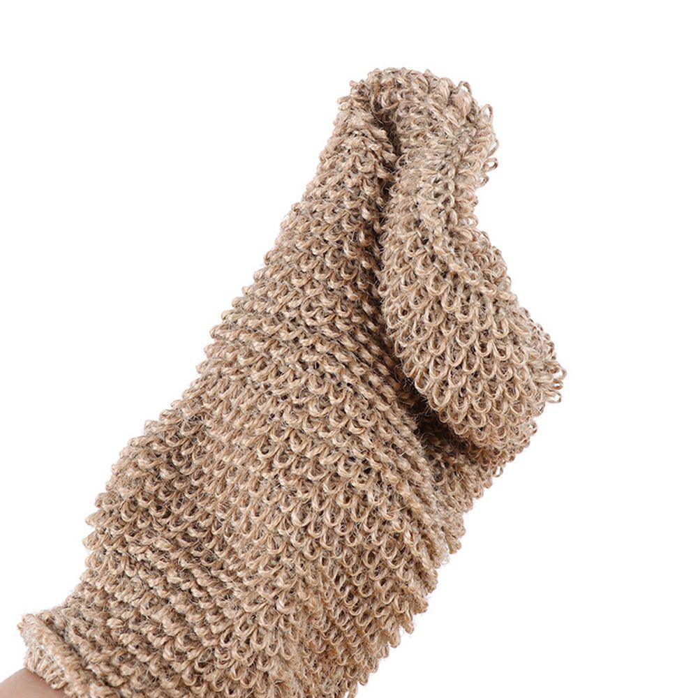 Bathing Accessories Body Scrub Gloves Fingers Bath Towel Shower Body Brush Exfoliating Glove