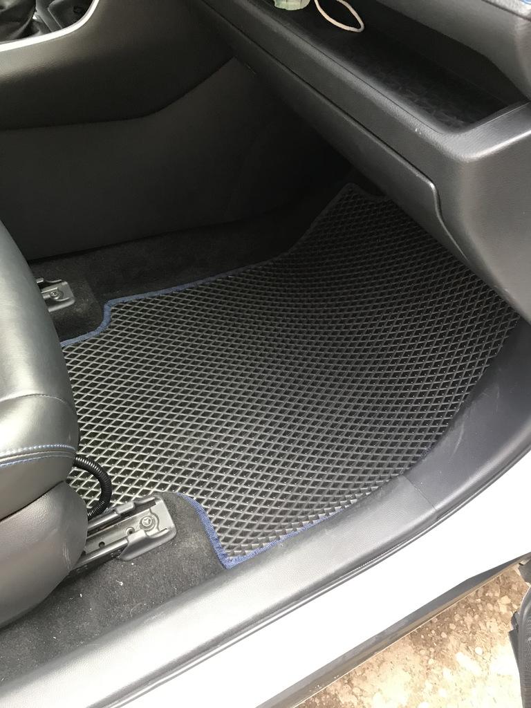 Floor Mats EVA Automatic Transmission (black) for Toyota Rav 4 2019-