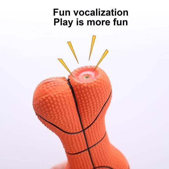 Διαδραστικό Squeaky Dog Toy Bone Shape Latex Παιχνίδι κατοικίδιων ζώων Καθαρισμός δοντιών Τρίψιμο σκύλου Molar Chew Toy για γάτες Σκύλοι Μειώνουν το άγχος Ανία