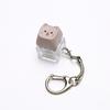 4 Keys Keycap Keyring Cute Cat Mechanical Keyboard Keychain  Gifts for Kitten Fans