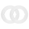 Stylish Door Handle Repair Plate for Modern Decor in Matte Black or White