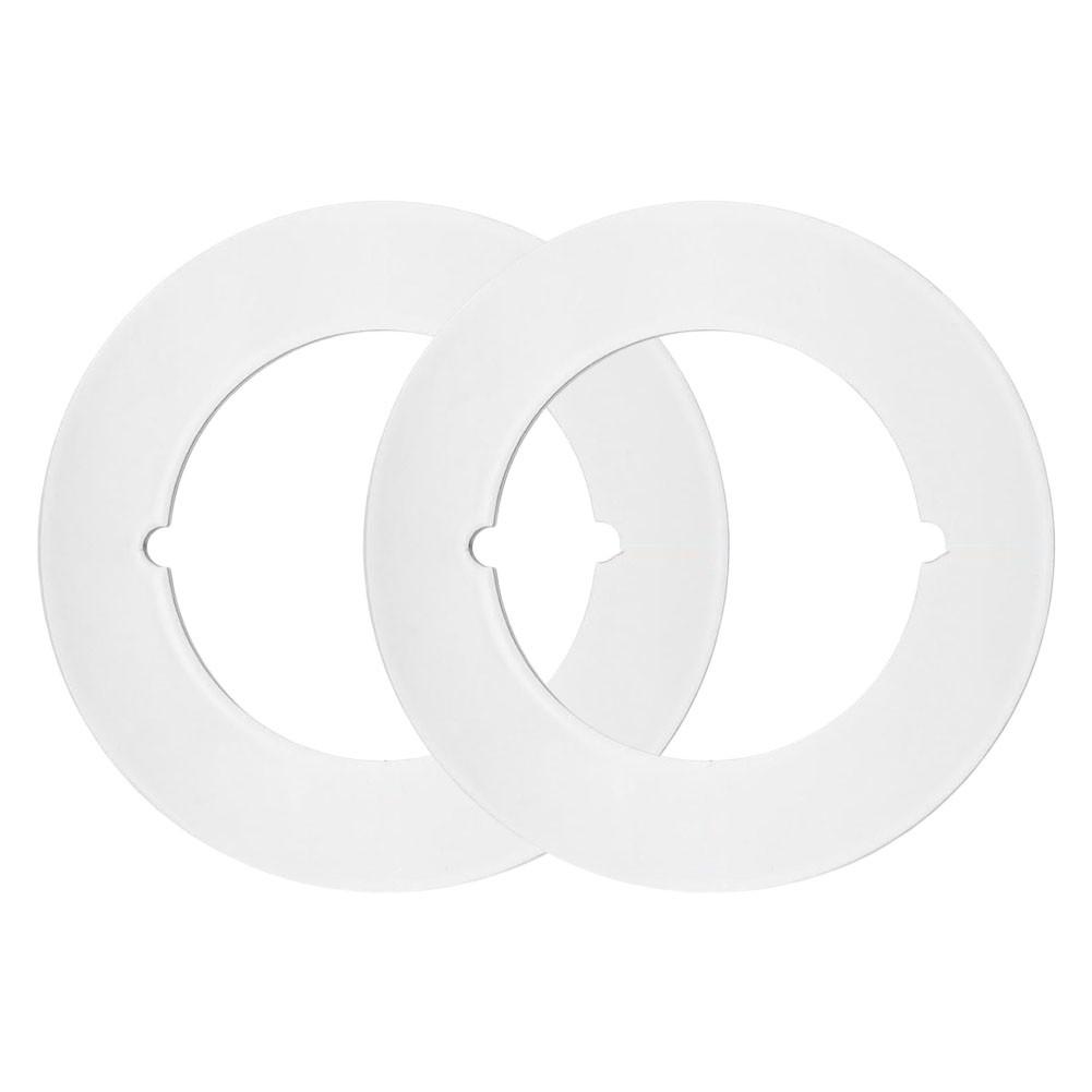 Stylish Door Handle Repair Plate for Modern Decor in Matte Black or White