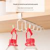 Kitchen Holder Cup Organizer Punchfree Cabinet Shelf Hanging Hook Rack