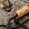 Log Tongs Beech Wood Handle Iron Clamp High Temperature Resistance Fire Tongs for Outdoor Log Tongs